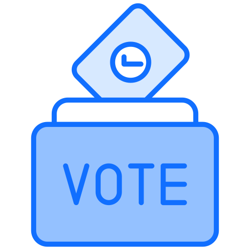 głosować Generic Blue ikona