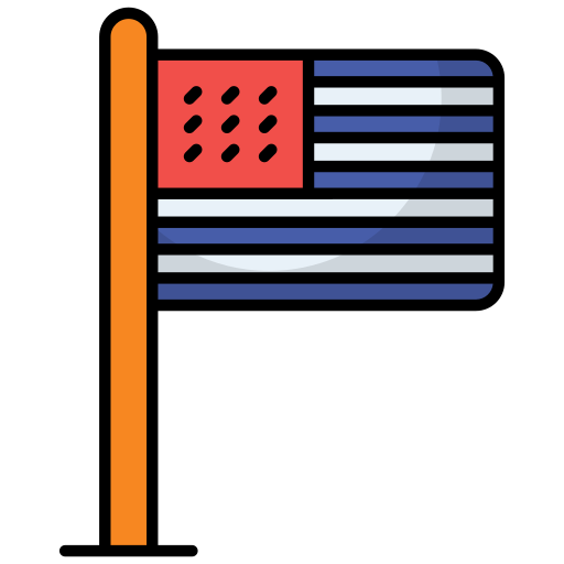 flagge Generic Outline Color icon