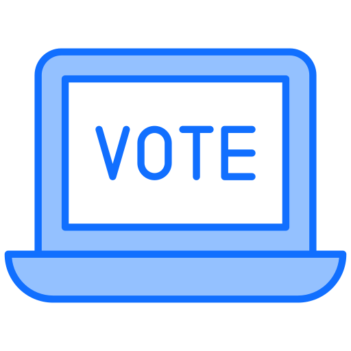 vote Generic Blue Icône