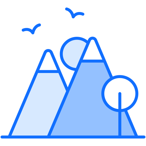 parco nazionale Generic Blue icona