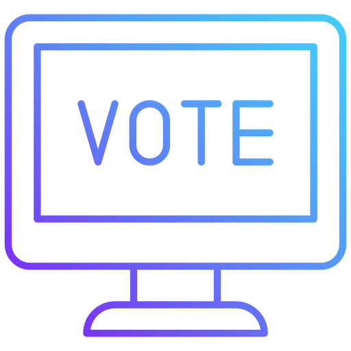 Voting Generic Gradient icon