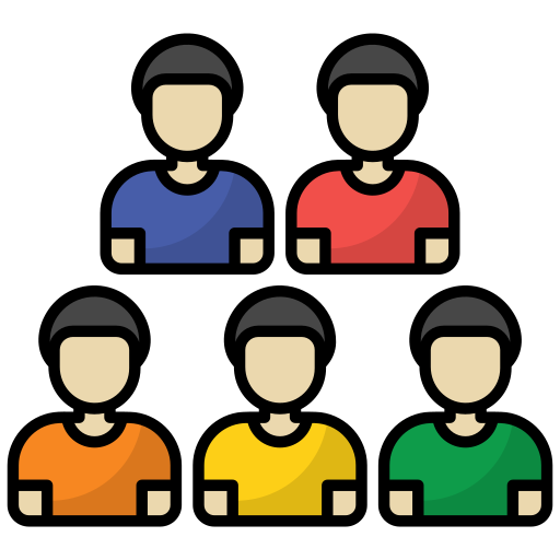 팀 Generic Outline Color icon