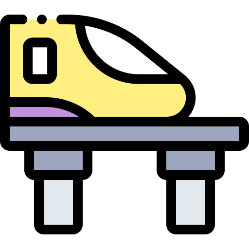 Hyperloop Detailed Rounded Lineal color icon