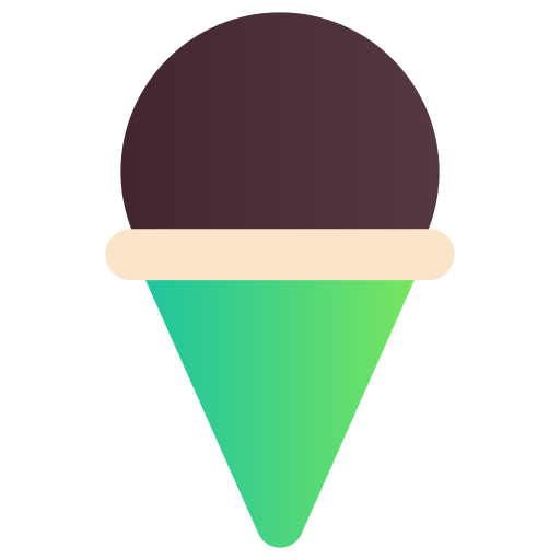 Ice cream Generic Flat Gradient icon