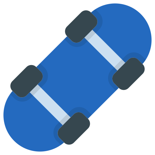 skateboard Generic Flat icona