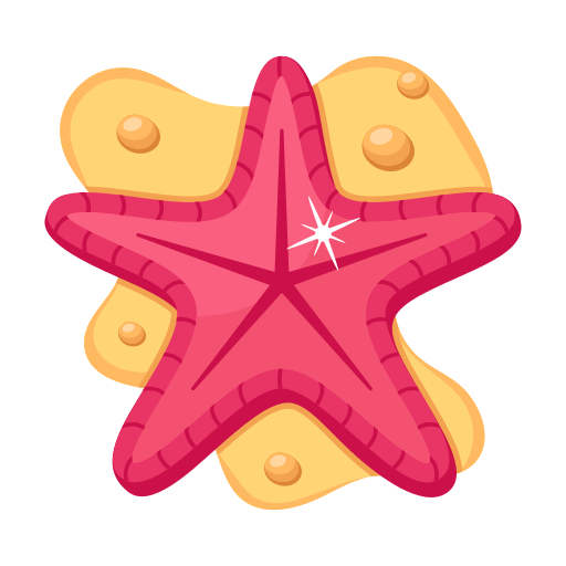 Морская звезда Generic Flat иконка
