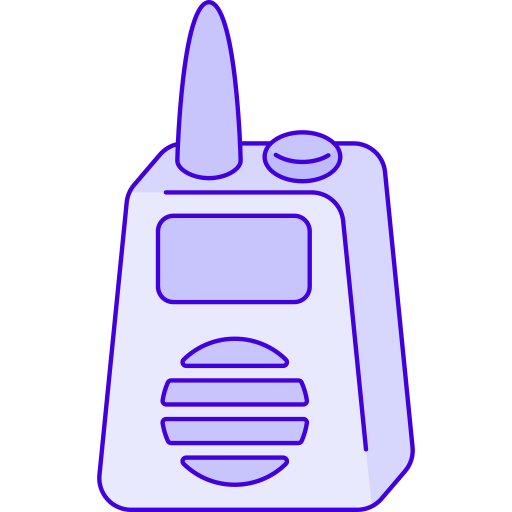 walkie-talkie Generic Thin Outline Color icono