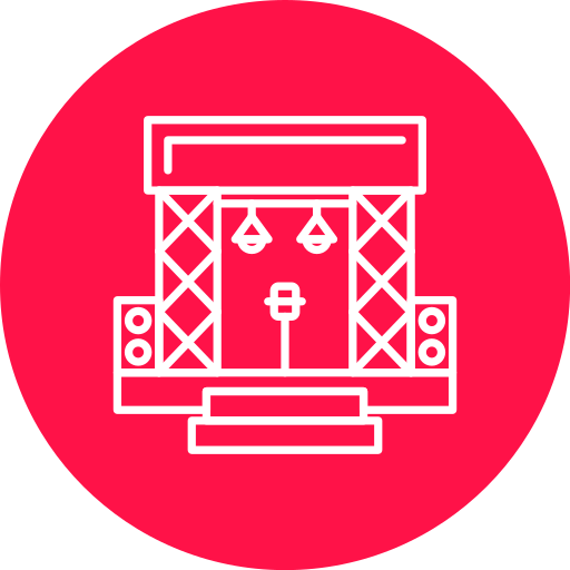 Stage Generic Flat icon