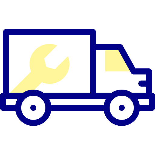 caminhão Detailed Mixed Lineal color Ícone