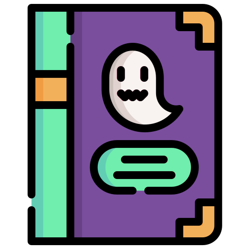 Spell book Generic Outline Color icon
