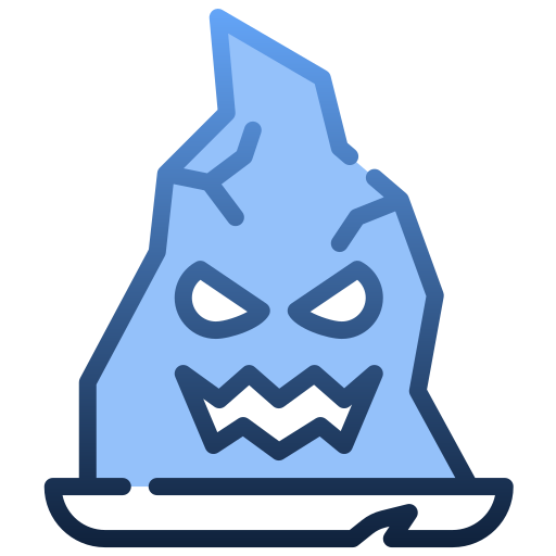 heksenhoed Generic Blue icoon