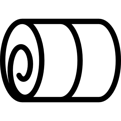 Śpiwór Basic Rounded Lineal ikona