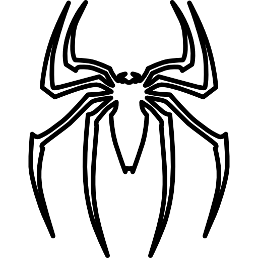 człowiek pająk  ikona