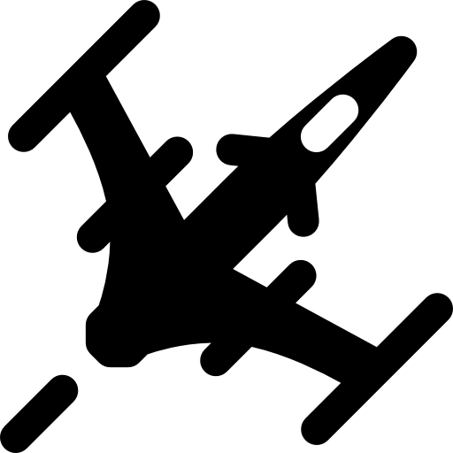 avión de ataque  icono