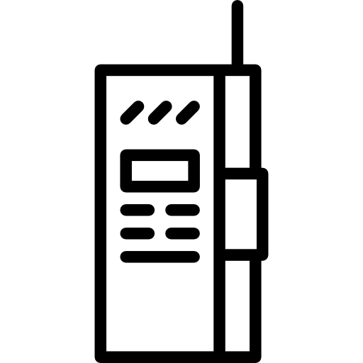 teléfono móvil Special Lineal icono