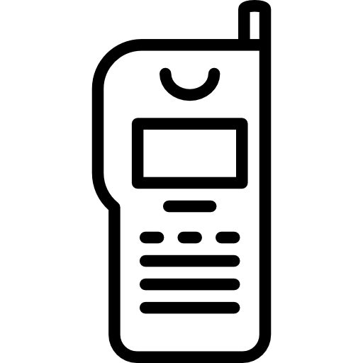 teléfono móvil Special Lineal icono