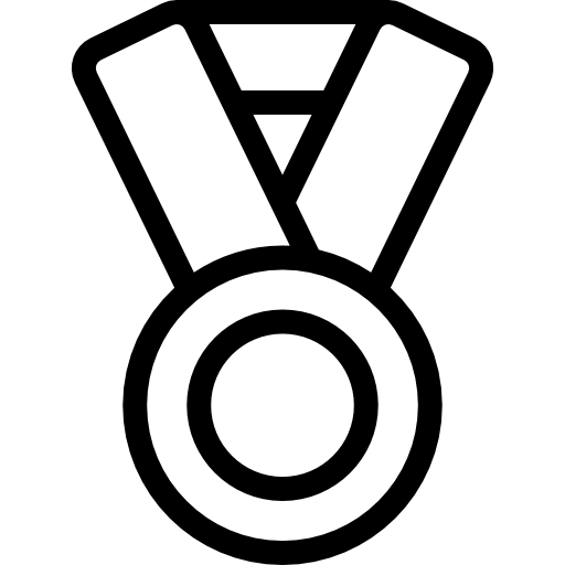 Круглая медаль Special Lineal иконка