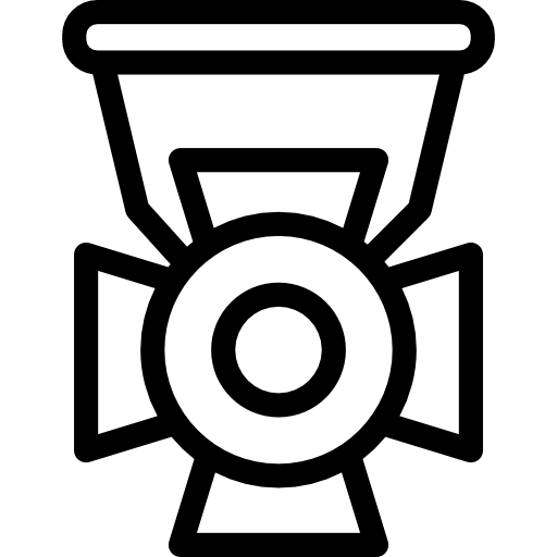 medal krzyża Special Lineal ikona