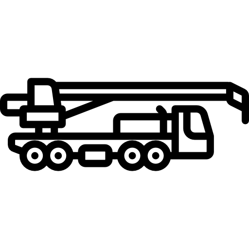 트럭 크레인 Special Lineal icon