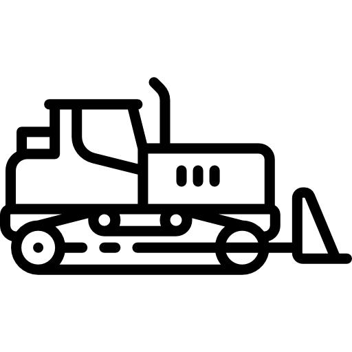 bulldozer Special Lineal Icône