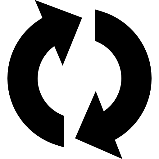 frecce rotonde  icona
