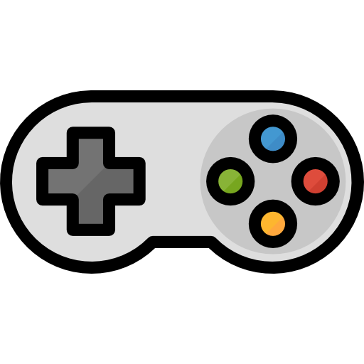 게임 패드 Aphiradee (monkik) Lineal Color icon
