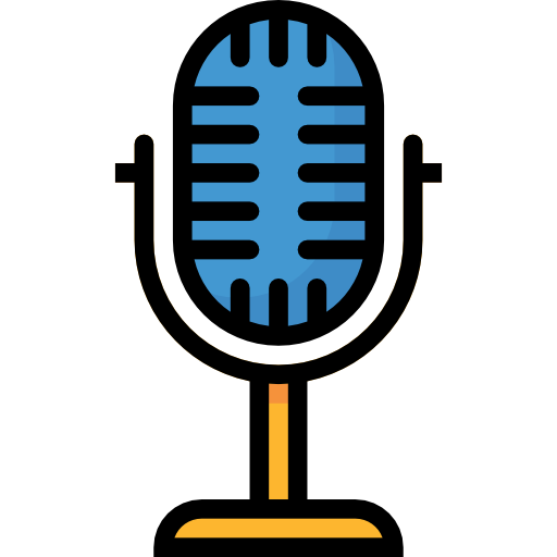 microfoon Aphiradee (monkik) Lineal Color icoon