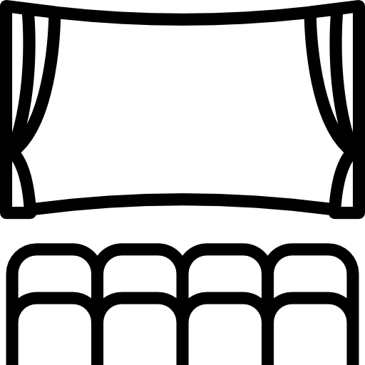 bioscoop Aphiradee (monkik) Lineal icoon