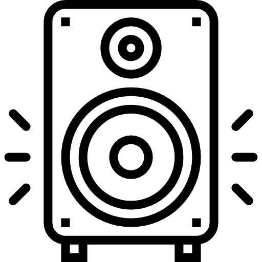 Speaker Aphiradee (monkik) Lineal icon
