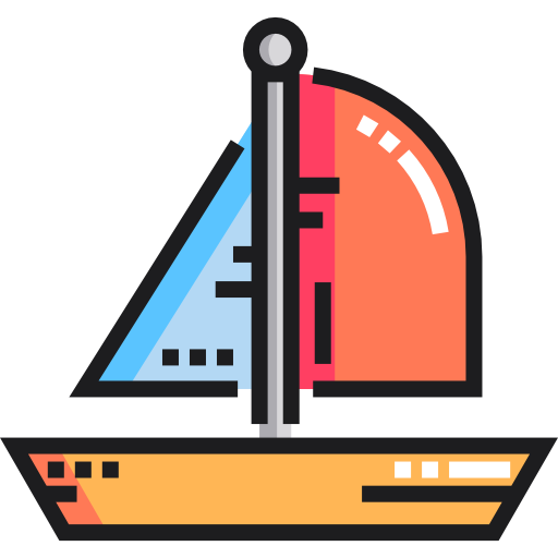 Boat Detailed Straight Lineal color icon