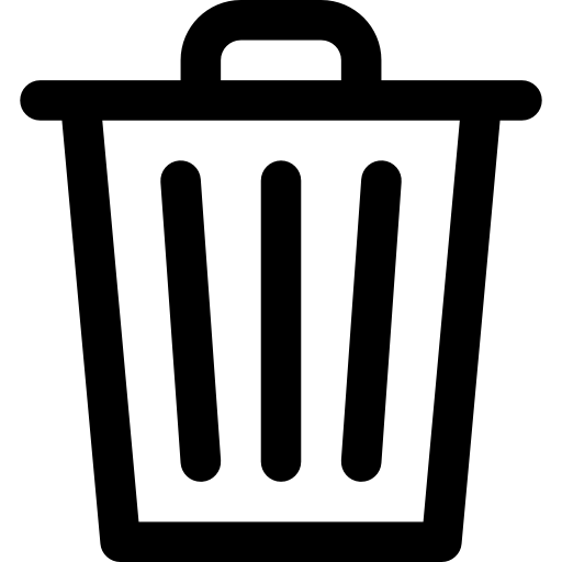 basura Becris Lineal icono