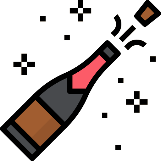 champagner Aphiradee (monkik) Lineal Color icon