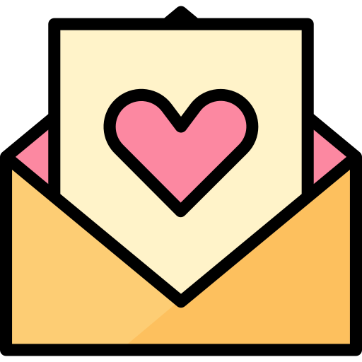 Envelope Aphiradee (monkik) Lineal Color icon