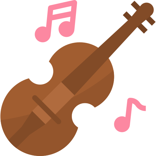 바이올린 Aphiradee (monkik) Flat icon