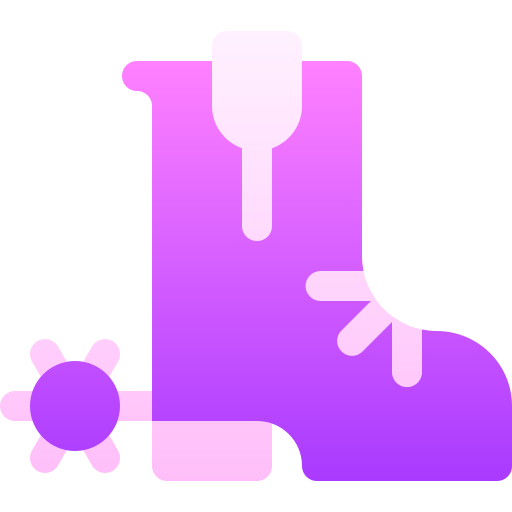 카우보이 Basic Gradient Gradient icon