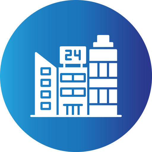 Headquarters Generic Blue icon