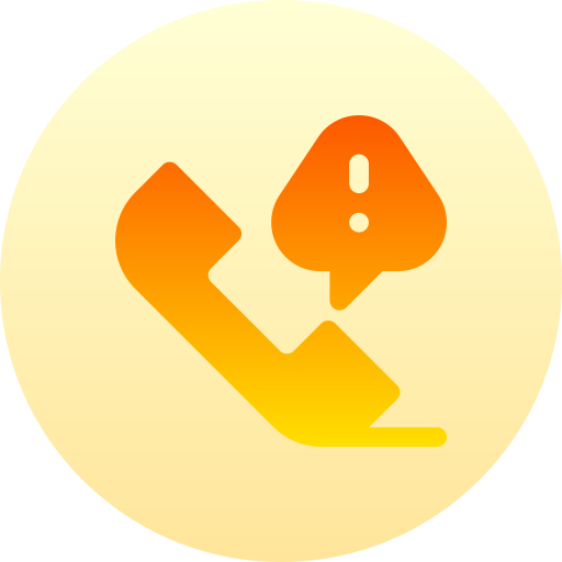 電話をかける Basic Gradient Circular icon