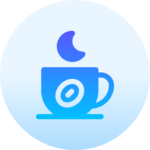 kaffee Basic Gradient Circular icon