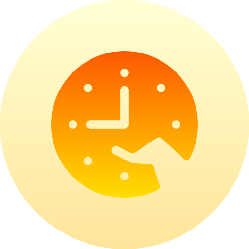 부서진 Basic Gradient Circular icon