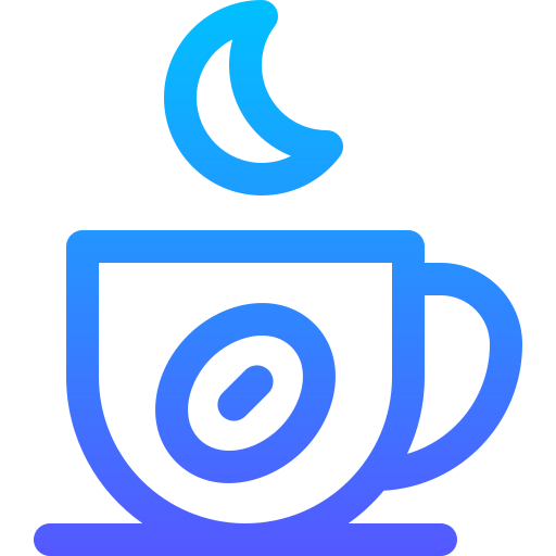 コーヒー Basic Gradient Lineal color icon