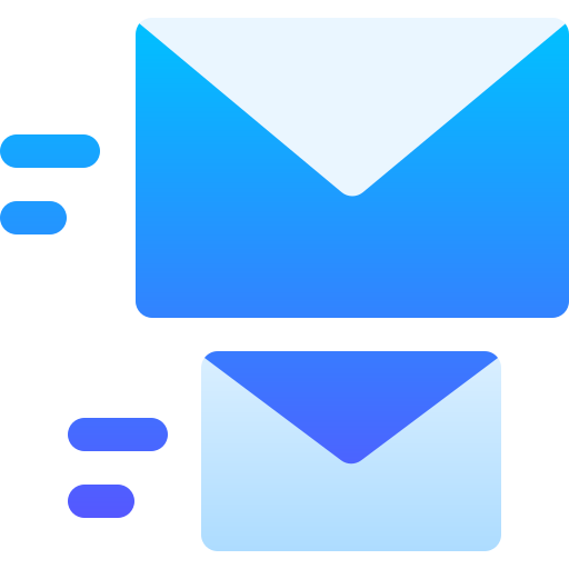 correo electrónico Basic Gradient Gradient icono
