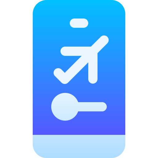flugzeug-modus Basic Gradient Gradient icon