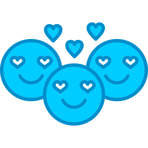 smiley Generic Blue icono