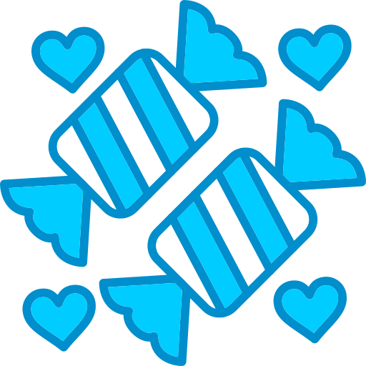 süßigkeiten Generic Blue icon