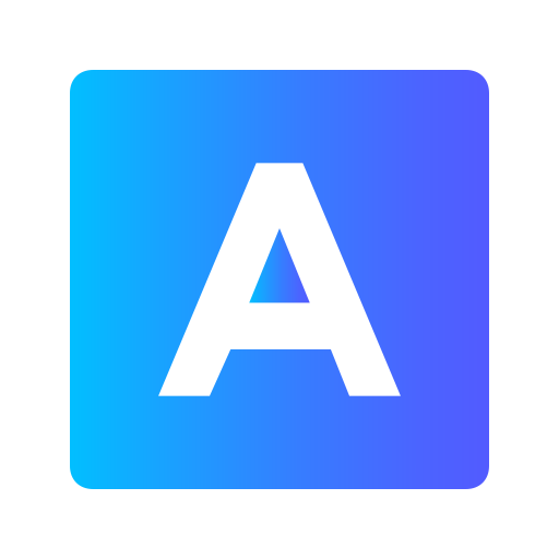 buchstabe a Generic Flat Gradient icon