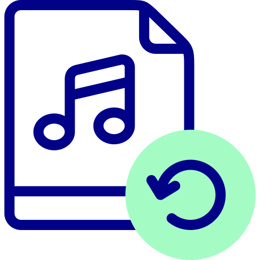 Music Detailed Mixed Lineal color icon