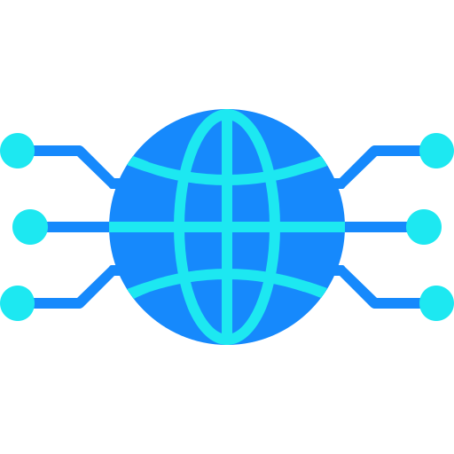 sieć globalna Generic Flat ikona