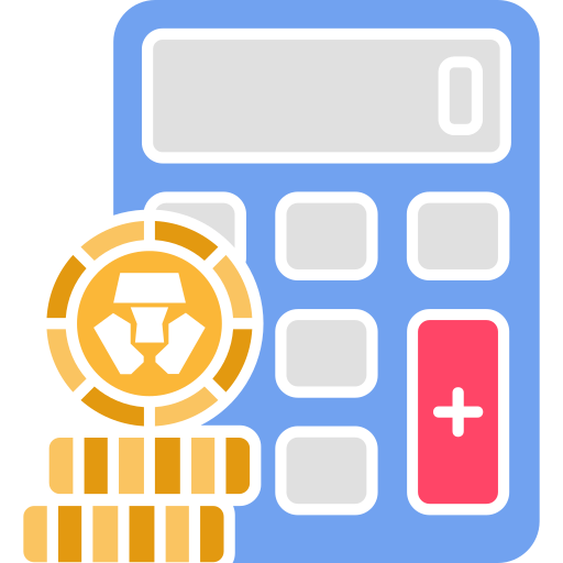 kalkulator walutowy Generic Flat ikona