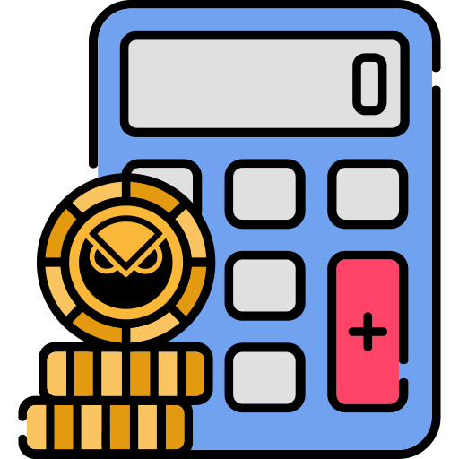 calcolatore di valuta Generic Outline Color icona