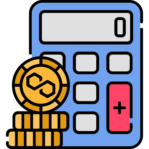Currency calculator Generic Outline Color icon